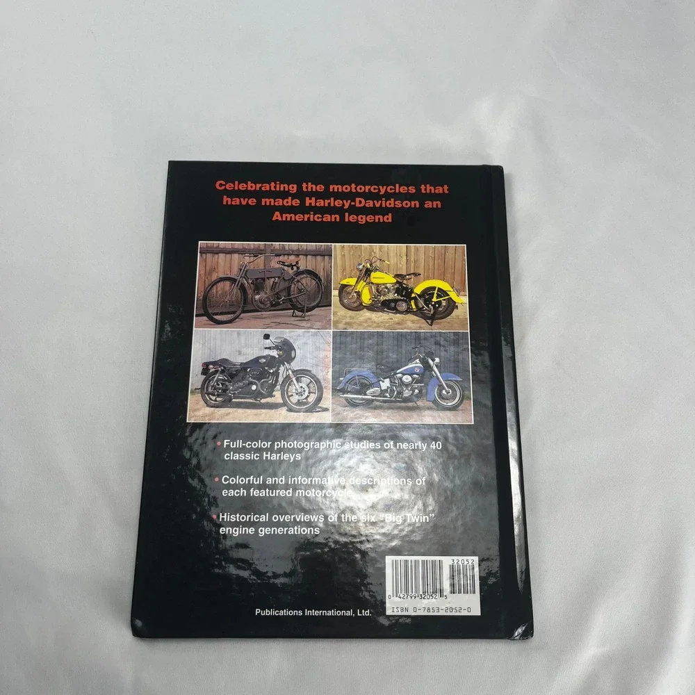 Harley-Davidson An American Classic Book Hardcover‎ 1996 Doug Mitchel Vintage
